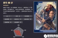 率土之滨四星典韦 奋不顾身独挡叛军战法解析