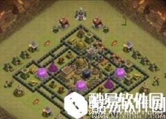 部落冲突阵型多样 八本炸弹塔布局分享