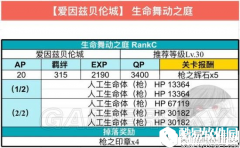 FGO联动FZ活动攻略 爱因兹贝伦城配置及掉落