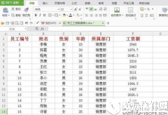 教你如何在wps中的excel表格怎么固定某一行