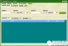 远方域名工厂V1.1绿色版