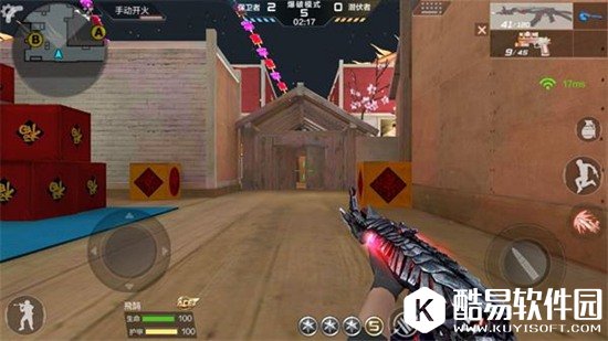 CF手游新年广场保卫中桥教学