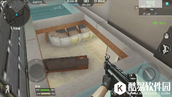 CF手游银行TD冲锋枪站位推荐