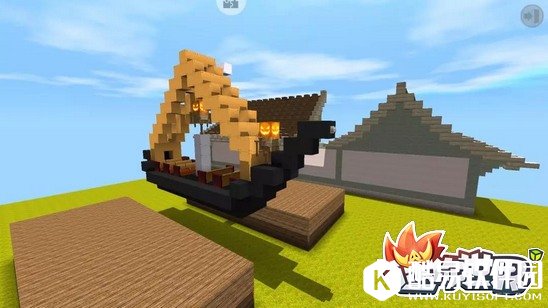 迷你世界海盗船怎么做