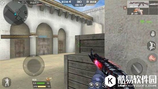 CF手游波斯小镇阴人站位推荐 蹲人上分很实用