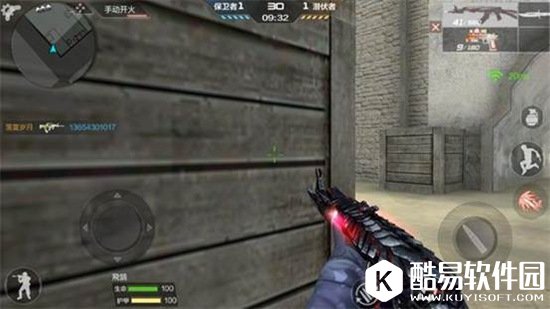 CF手游波斯小镇阴人站位推荐 蹲人上分很实用