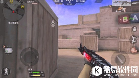 CF手游黄金之国B包守点教学 选好位置很关键