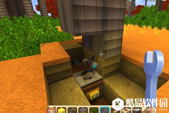 迷你世界自动伐木机