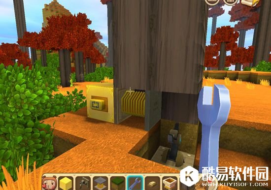 迷你世界自动伐木机