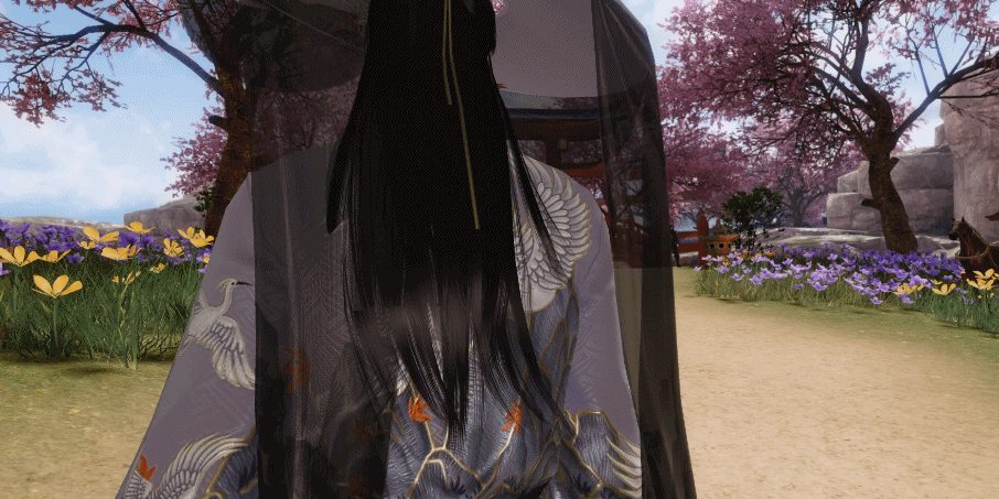 一梦江湖回眸动作全体型预览 新动作回眸全体型效果