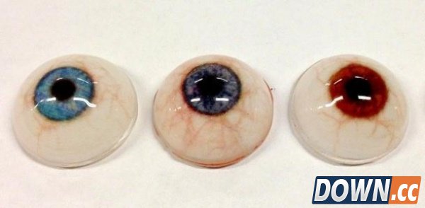 3D-printed eyes