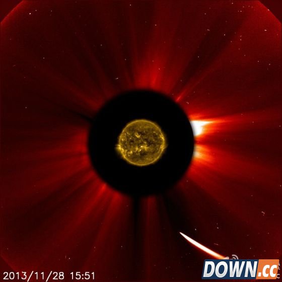 彗星ISON奇幻旅程：“撞日”后命运未卜