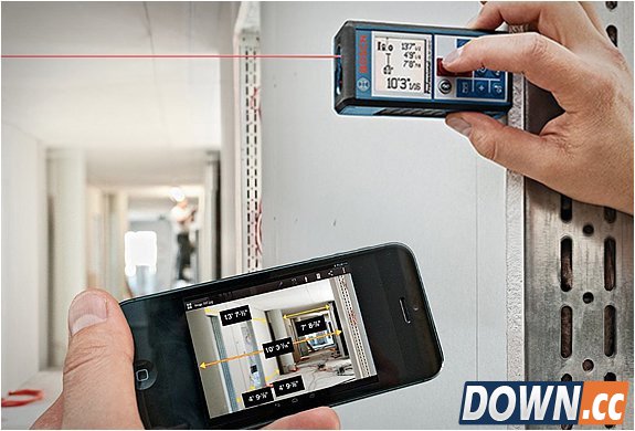 博世推出激光测距仪 可将数据同步到手机中