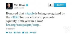 苹果公司再次进入最适合同性恋企业名单