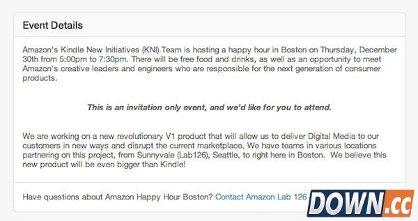 亚马逊计划推出一款比Kindle更大的设备