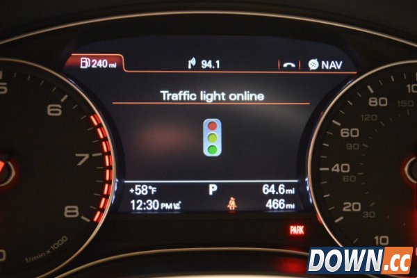 奥迪A7让你提前知晓红绿灯
