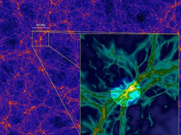 天文学家首次观测到神秘的“宇宙网状体”