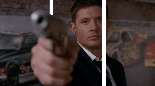 Jensen Ackles in 'Supernatural'.