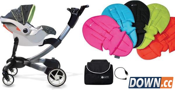 解放妈妈 豪华智能电动婴儿摇篮rockaRoo推出