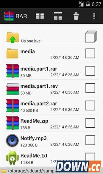 老牌解压缩工具 WinRAR 推出 RAR for Android[图] | 小众软件