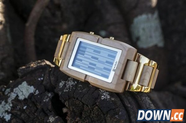 全木质电子表问世 内置microSD卡售价约547元