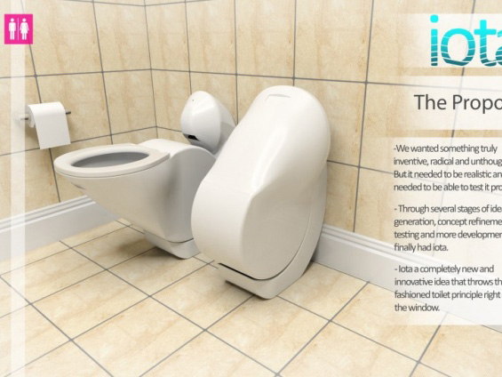 Iota为你打造出更小、更高效的厕所系统