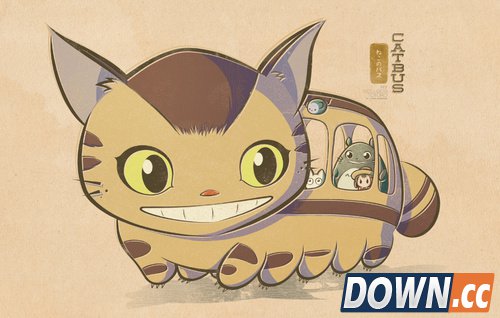 萌呆了！超可爱宫崎骏动画人物手绘图赏