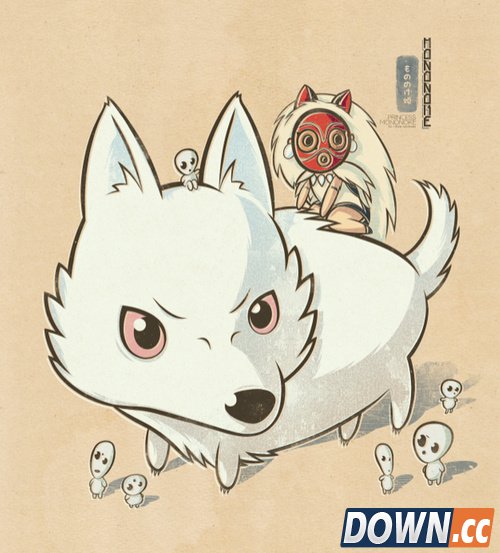 萌呆了！超可爱宫崎骏动画人物手绘图赏