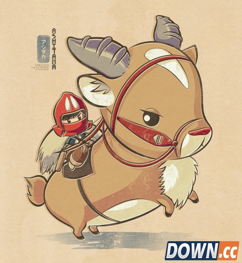 萌呆了！超可爱宫崎骏动画人物手绘图赏