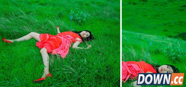 另类唯美 美女的“死亡”写真