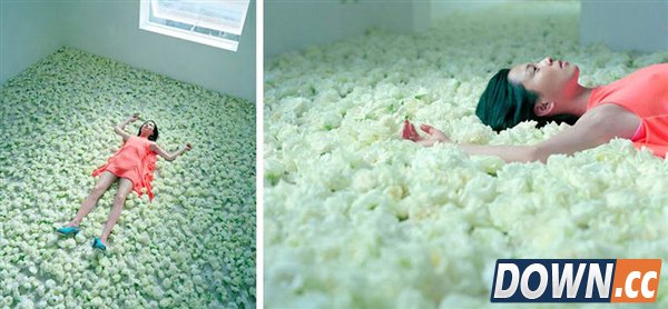 另类唯美 美女的“死亡”写真