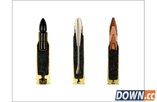 高清：子弹剖面图揭开杀人凶器另类美