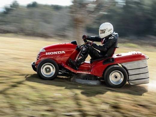 本田打造史上速度最快割草机