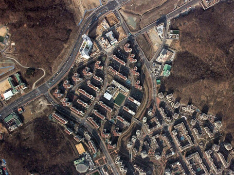 看看朝鲜无人机坠毁前航拍的照片  这真是单反