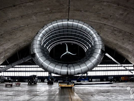 300米高的风力发电机 堪比摩天大楼