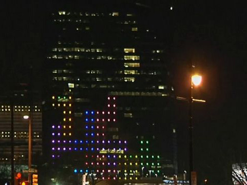 世界上最壮观的俄罗斯方块