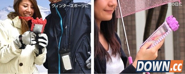 有了这个手机套 再也不怕手机掉进厕所