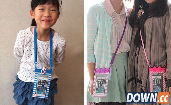 有了这个手机套 再也不怕手机掉进厕所