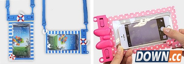 有了这个手机套 再也不怕手机掉进厕所