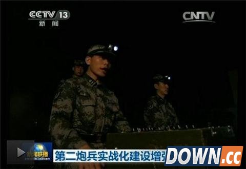 央视曝二炮导弹试射罕见照 