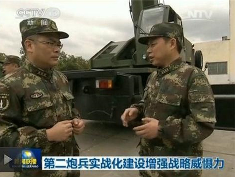 央视曝二炮导弹试射罕见照