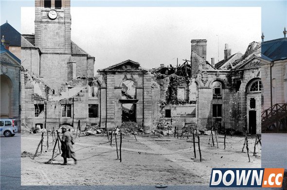 瞬间穿越100年 一战老照片与现实重叠