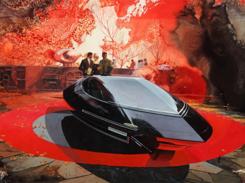 几十年前的概念车欣赏  这也太超前了