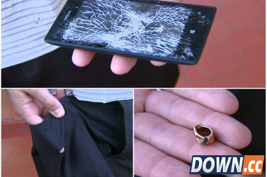 手机还能救命！这6款手机成功挡下子弹