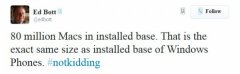 苹果叫板微软：Mac用户达8000万