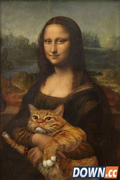 当世界名画遇见呆萌猫…