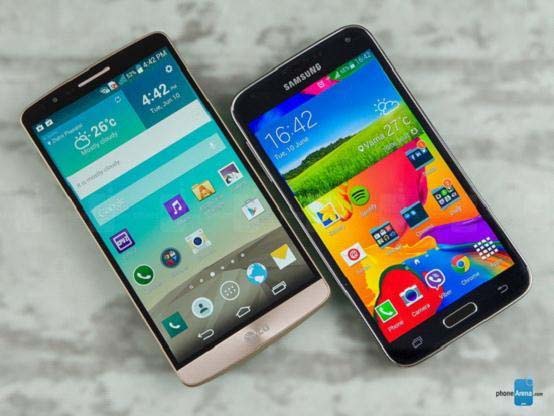 LG G3对三星S5：谁才是韩系Android机之王