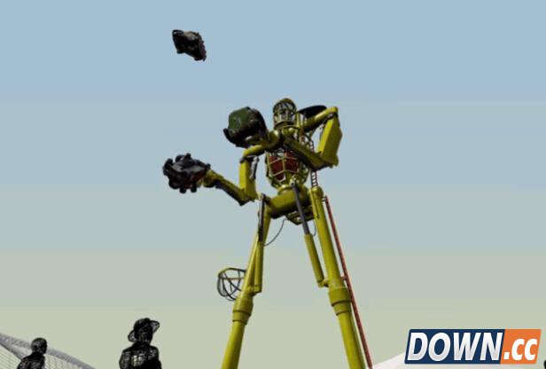 高21米机器人演杂耍:汽车是其道具