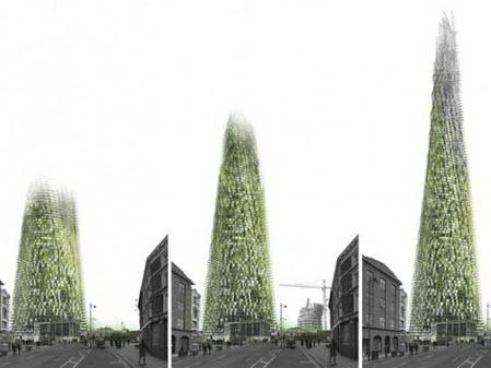 摩天大楼的概念设计：可生长