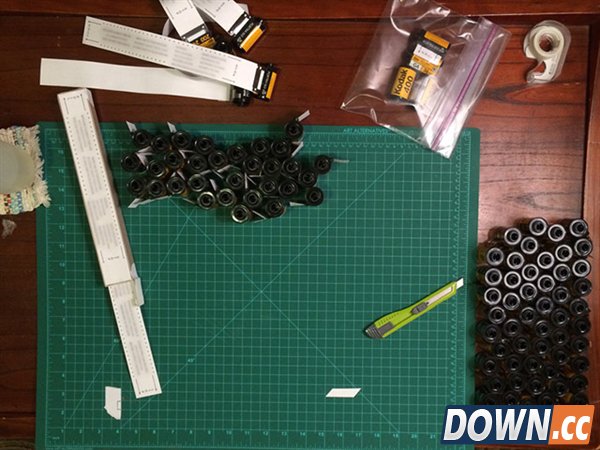 创意DIY:将旧胶卷筒改造成婚礼请柬
